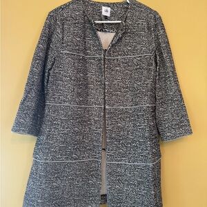 CAbi Monochrome Tweed Jacket